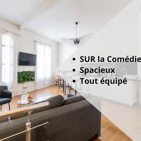 Grand Studio Sur La Comedie Montpellier Bagian luar foto