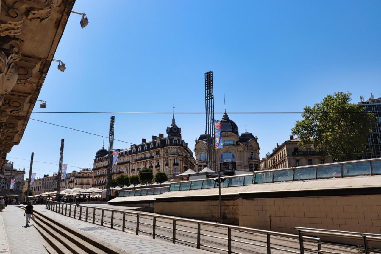 Grand Studio Sur La Comedie Montpellier Bagian luar foto